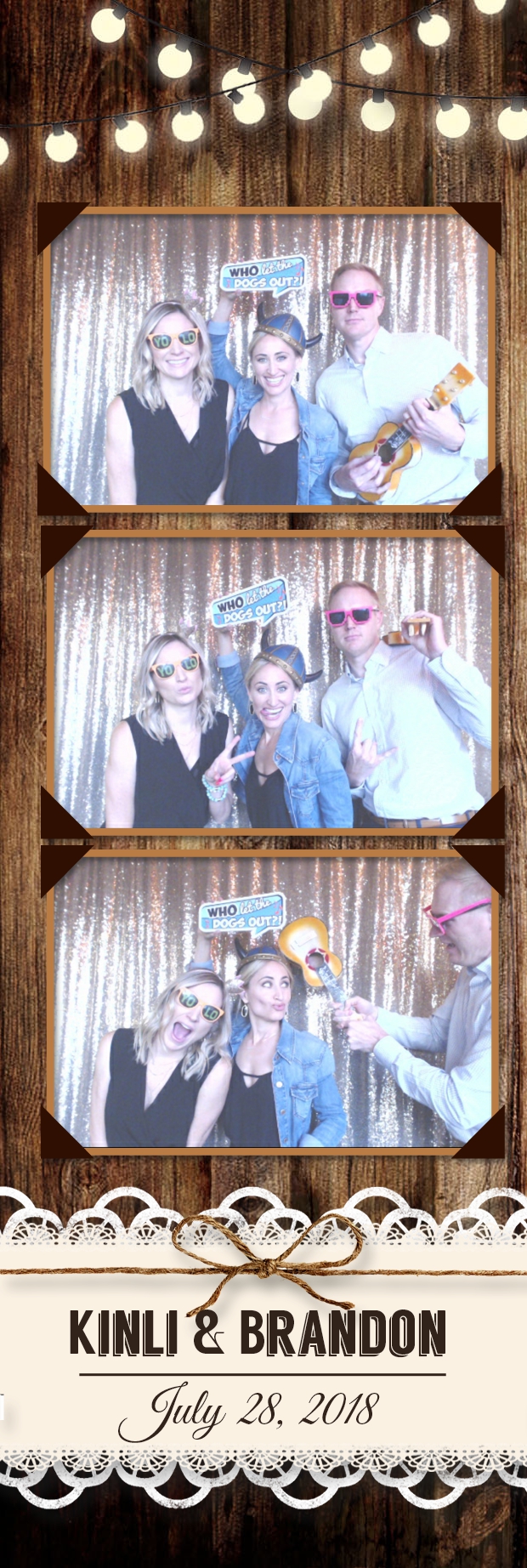 Kinli and Brandon's Wedding | View more photos from the event at gallery.photoboothbillings.com/u/PhotoBoothBillings/Kinli-and-Brandons-Wedding
